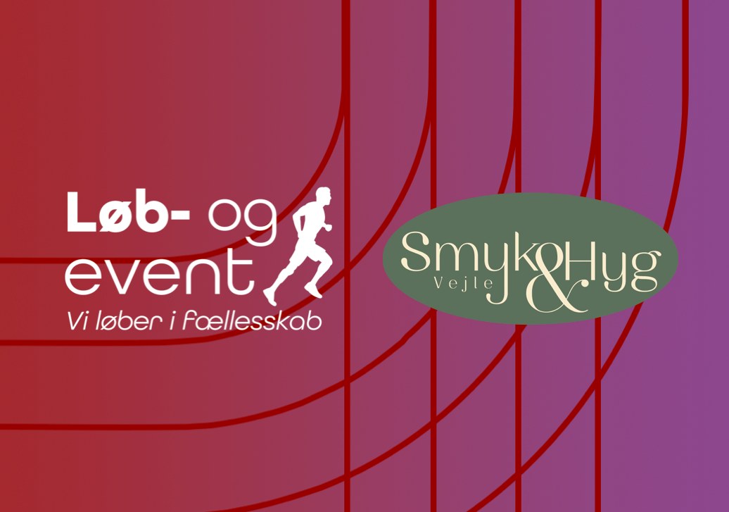 Reklame for et fælles arrangement mellem Løb- og event og Smyk&Hyg